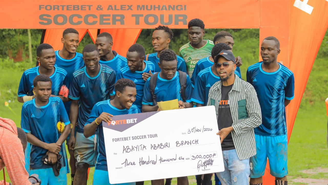 ENTEBBE’S 1ST SOCCER TOUR LEAVES PUNTERS IN THE SKIES